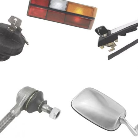 Volkswagen Klasik Araba Parçaları - VW Beetle için Oval Dış Ayna